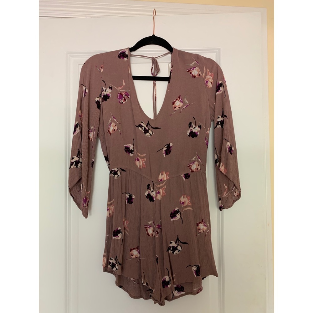 1/2 sleeve romper